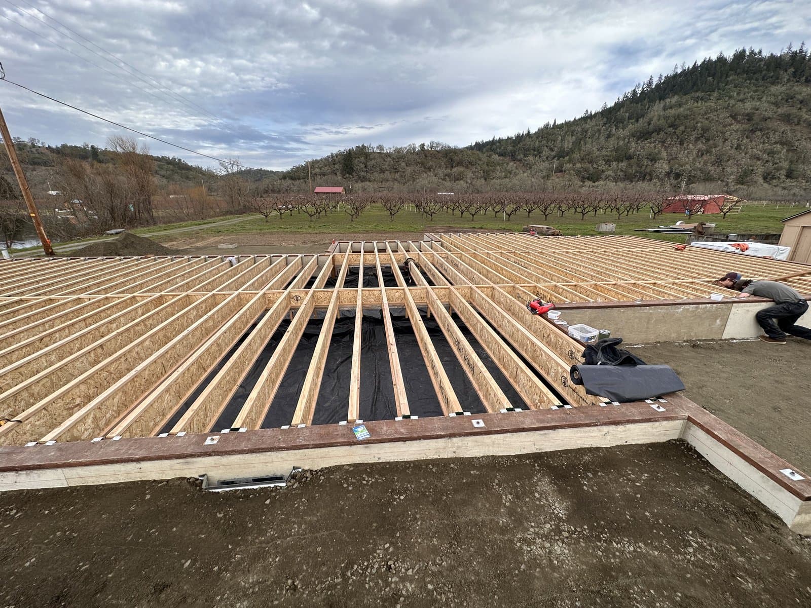 Deck with built-in features